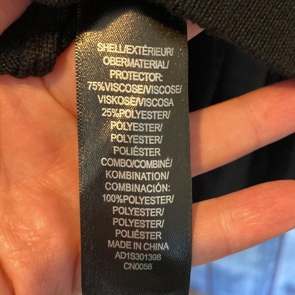 Adrianna Papell NWT Funnel Neck Sweater long sheer sleeves XS office workwear - Picture 12 of 16